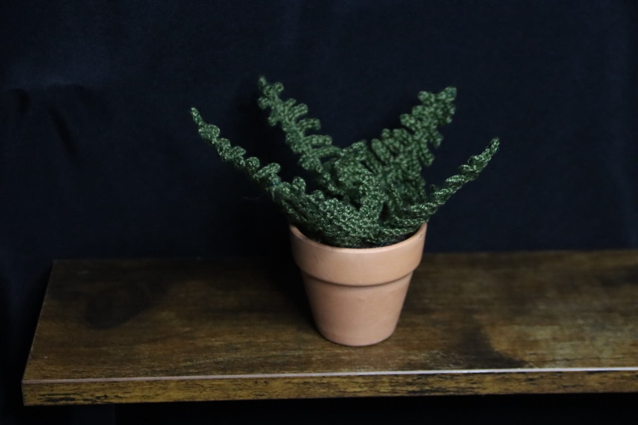 Mini Crochet Plants