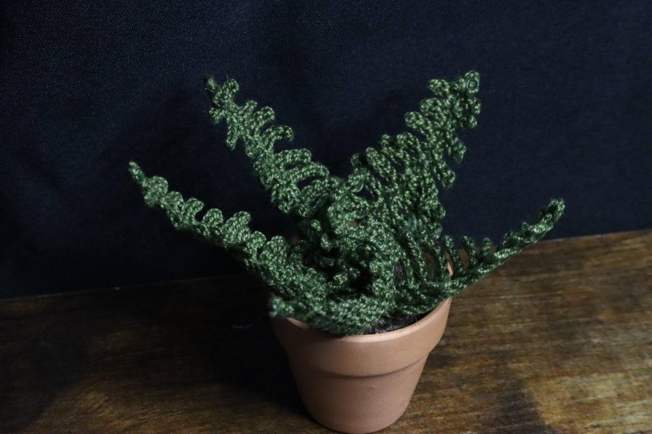 Mini Crochet Plants