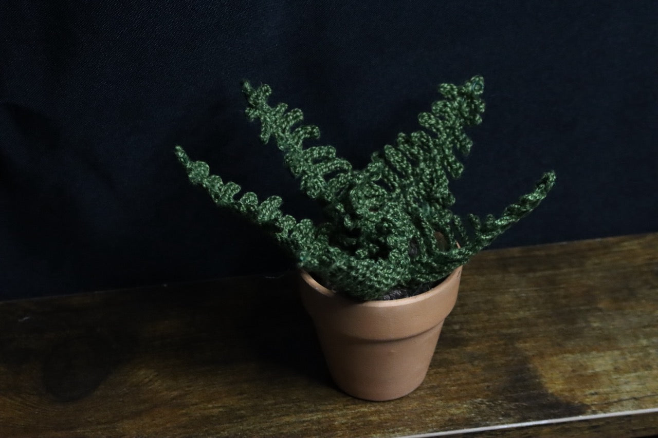Mini Crochet Plants