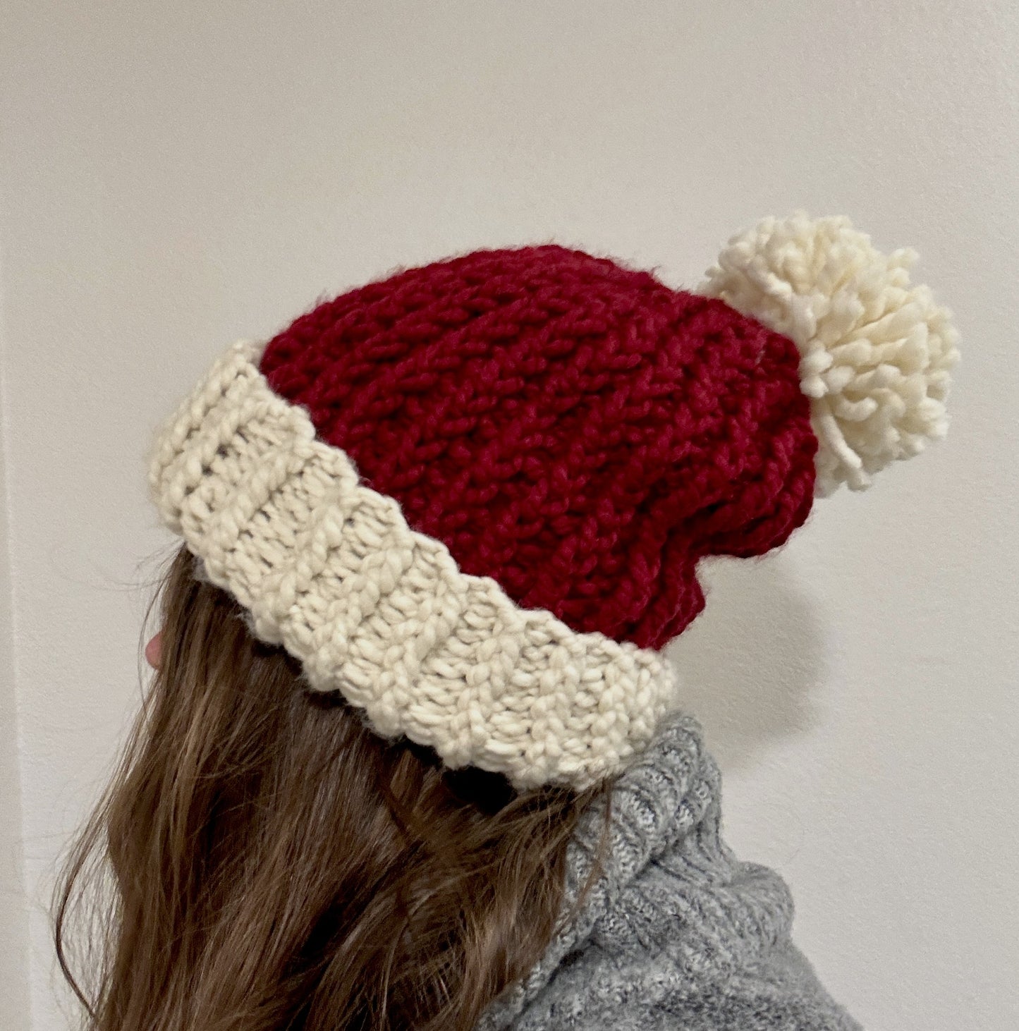 Knit Santa Hat