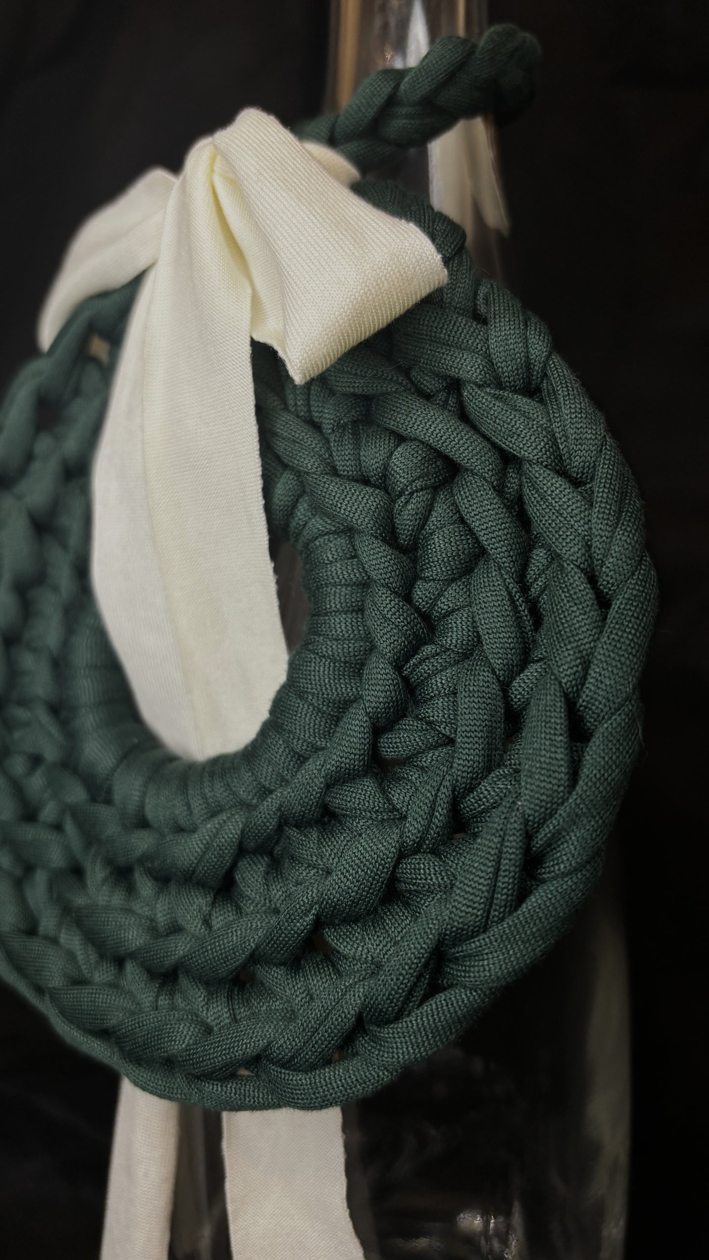 Small Crochet Wreath