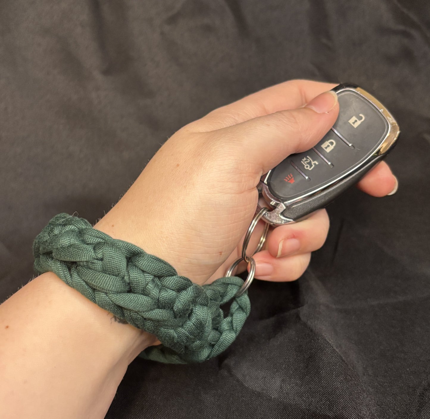 Crochet Key Wristlet