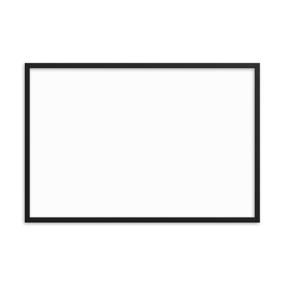 Water Splash Framed Poster