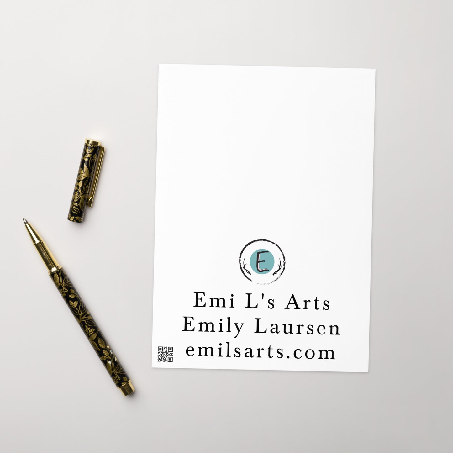 Elk Stance Greeting Card