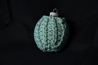 Round Knit Ornaments