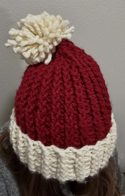 Knit Santa Hat