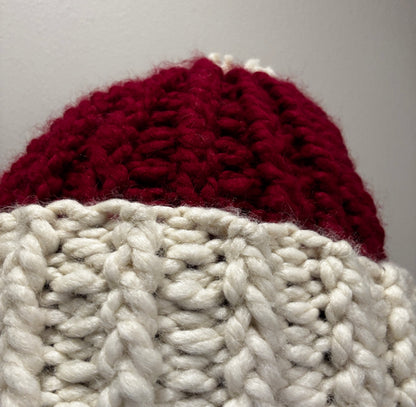 Knit Santa Hat