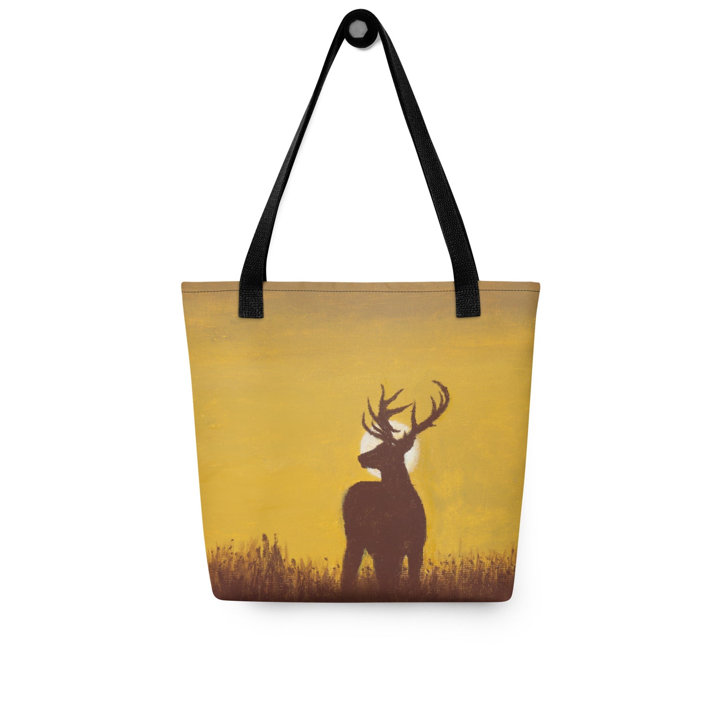 Elk Sunset Tote Bag