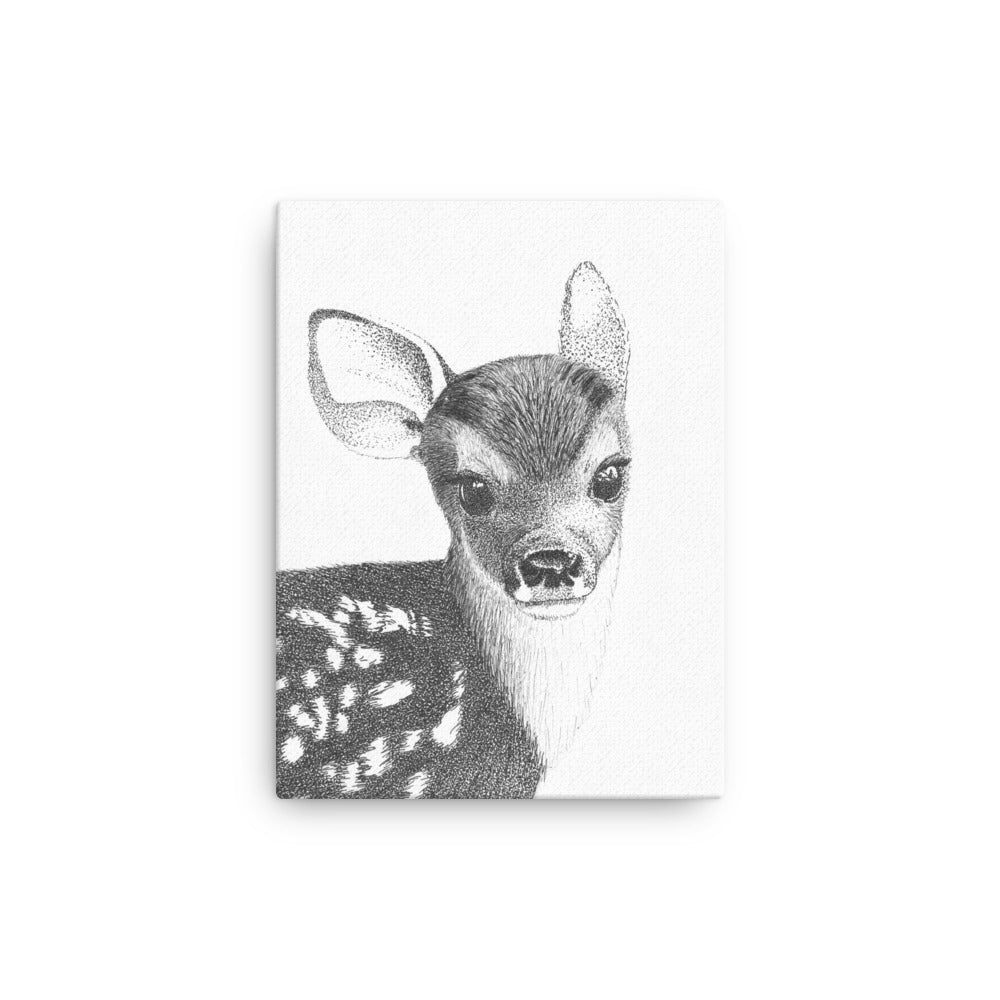 Stippling Fawn Thin Canvas