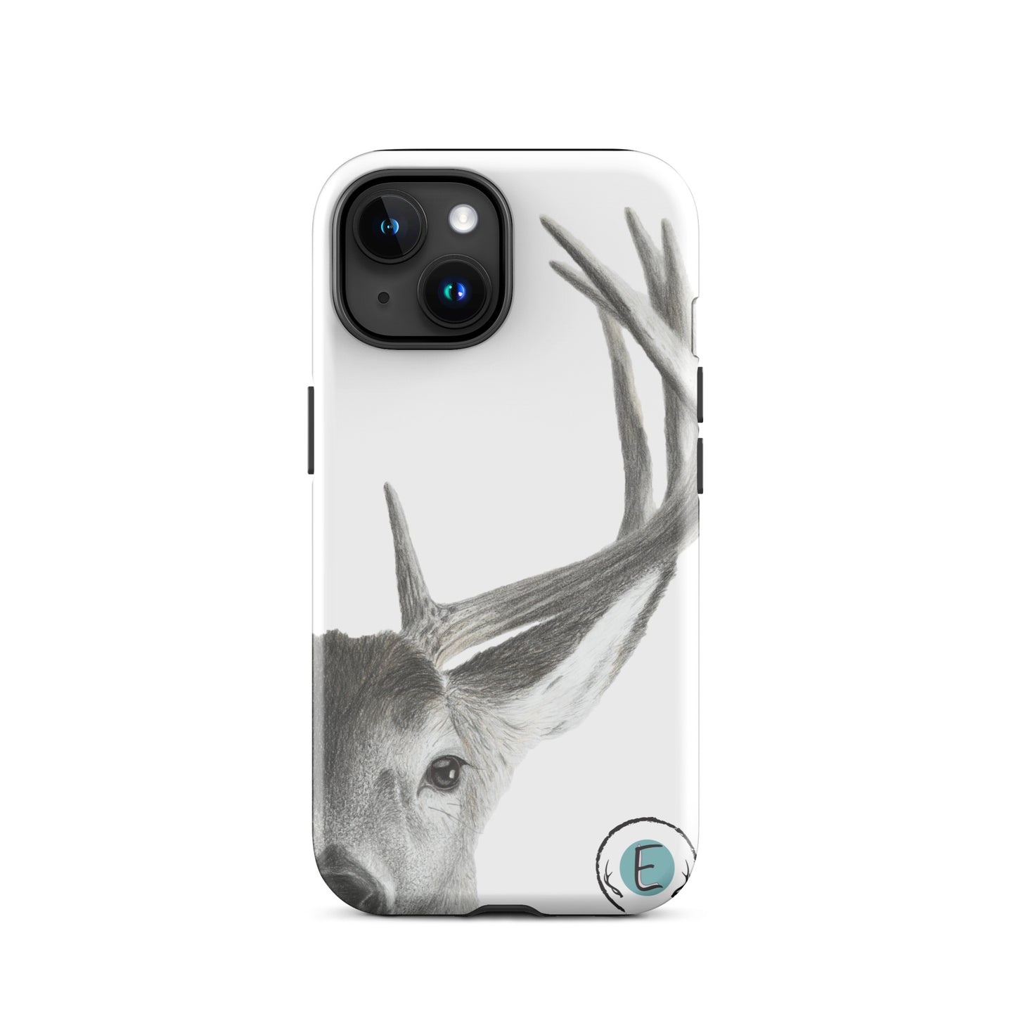 Half Buck Face Tough Case til iPhone®