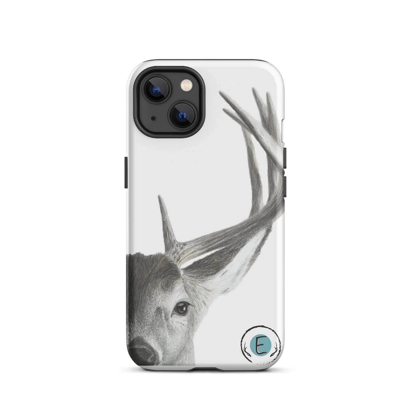 Half Buck Face Tough Case til iPhone®