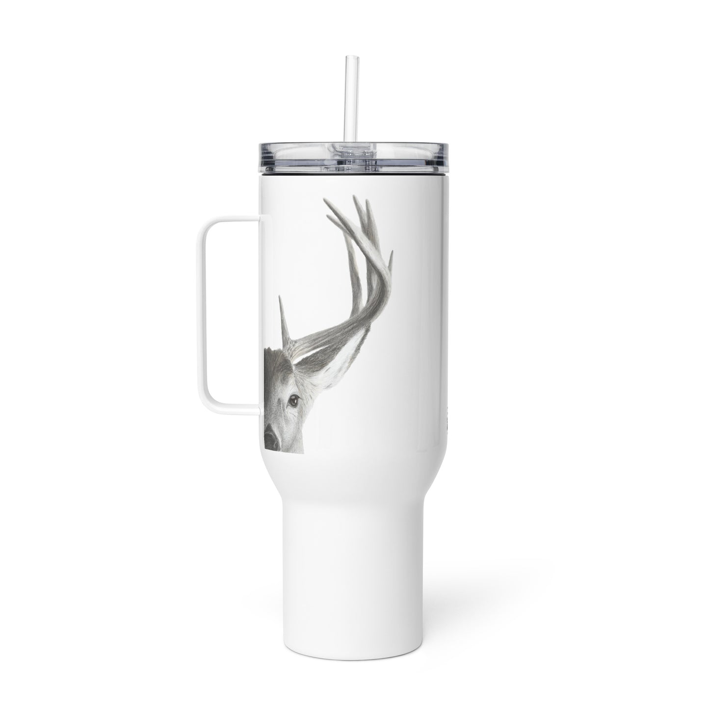 Half Buck Face Travel Mug