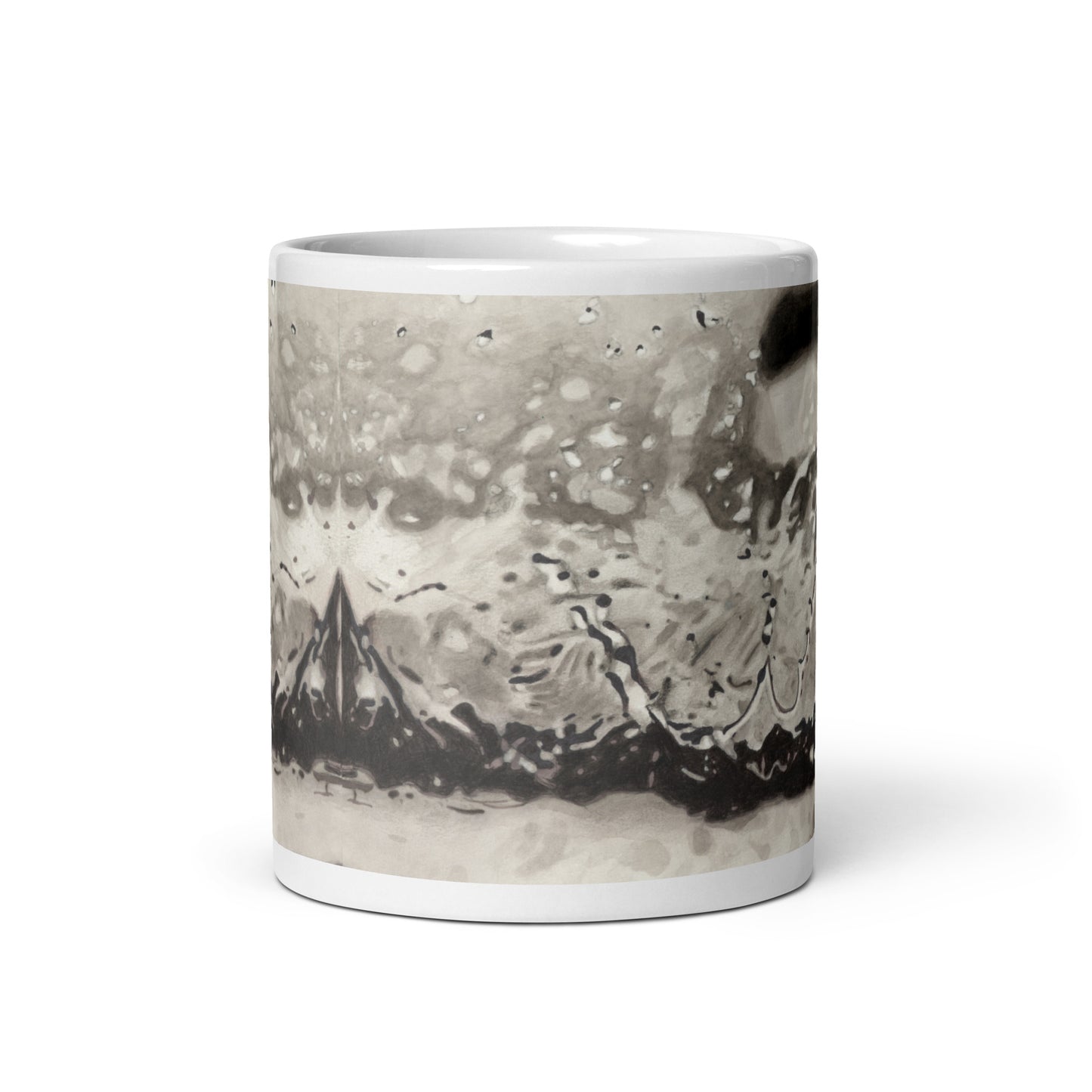 Water Splash White mug