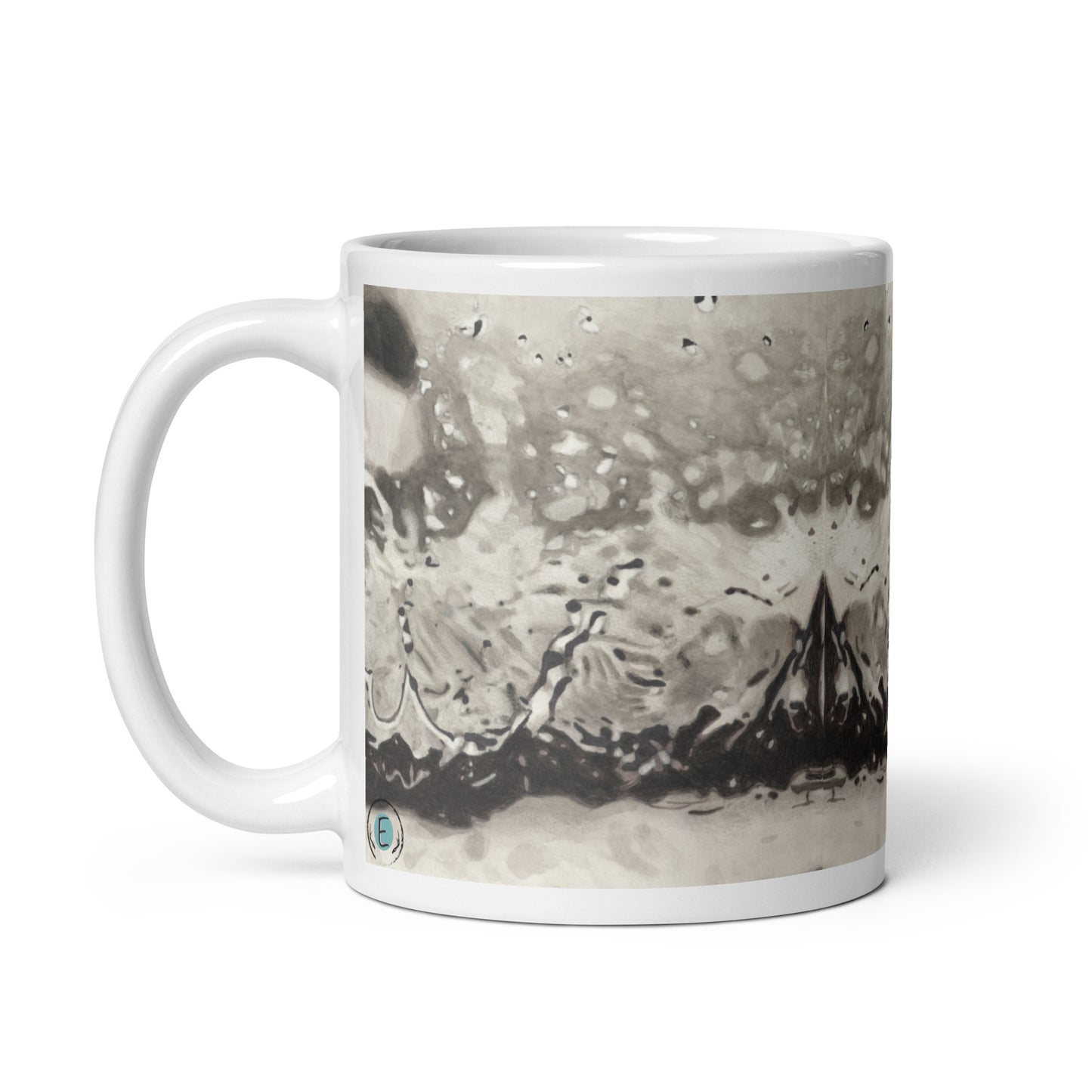 Water Splash White mug