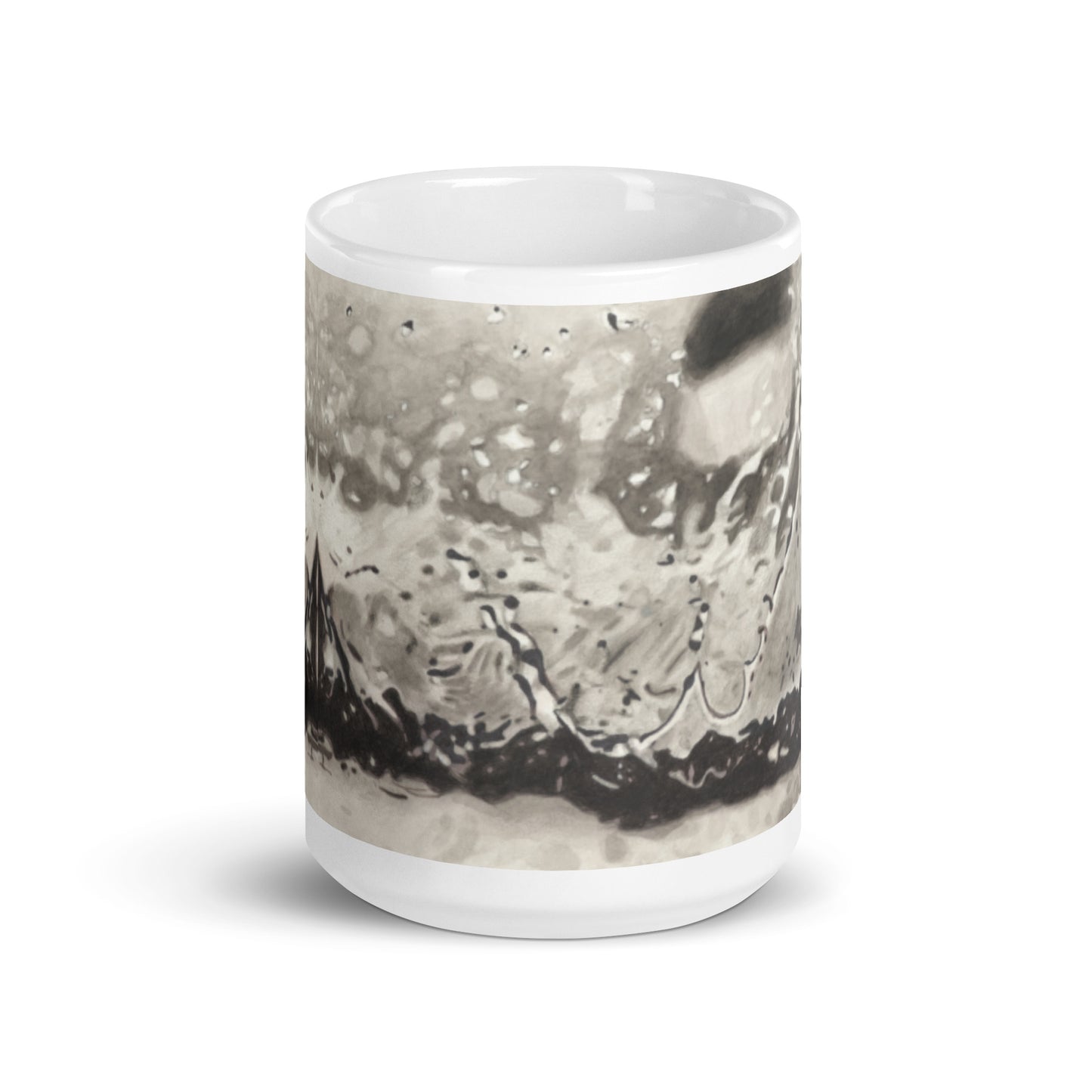 Water Splash White mug