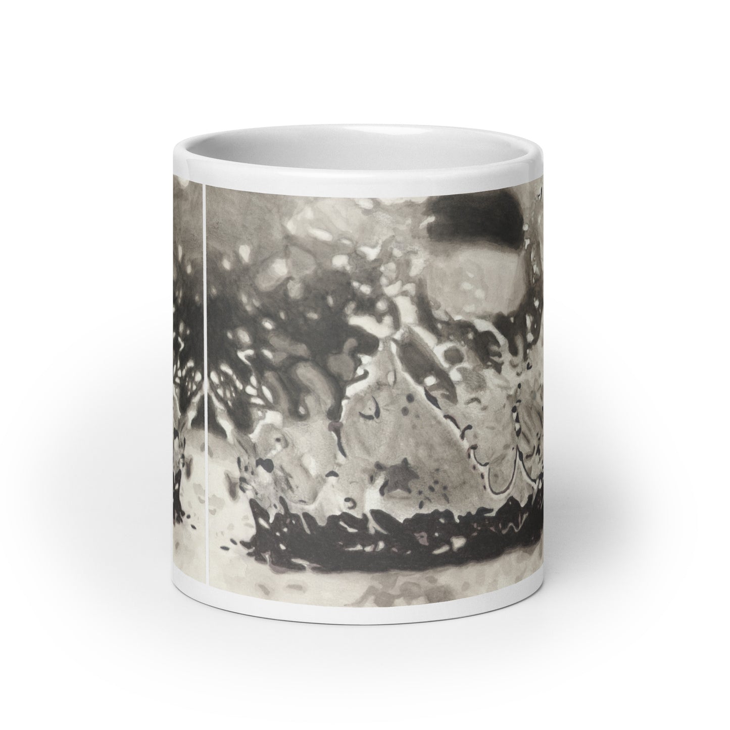 Water Splash White mug