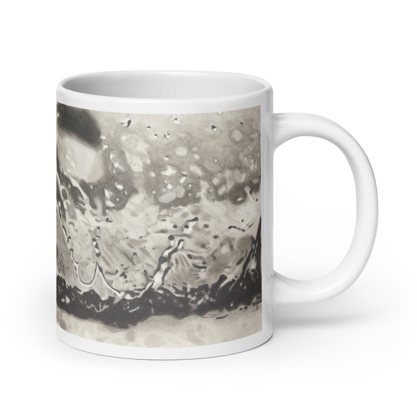 Water Splash White mug