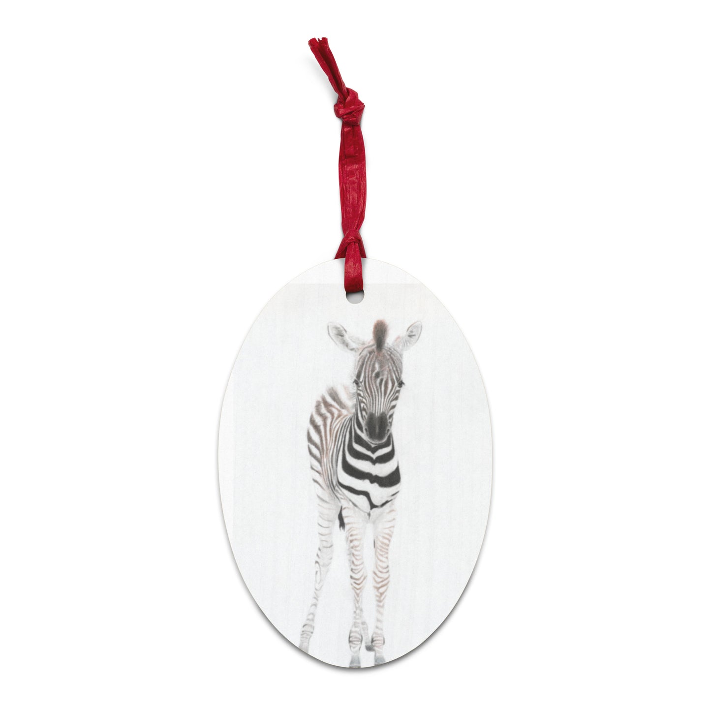 Zebra Føl træ Ornament