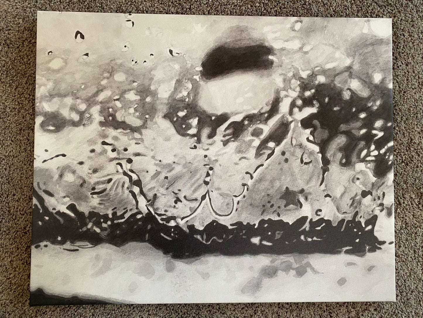 Water Splash Canvas